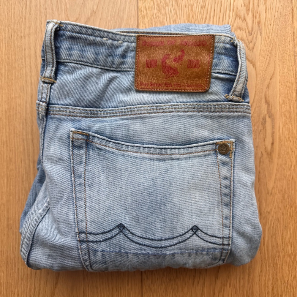 KOI KINGS OF INDIGO LIGHT BLUE JOHN SLIM JEANS - 31